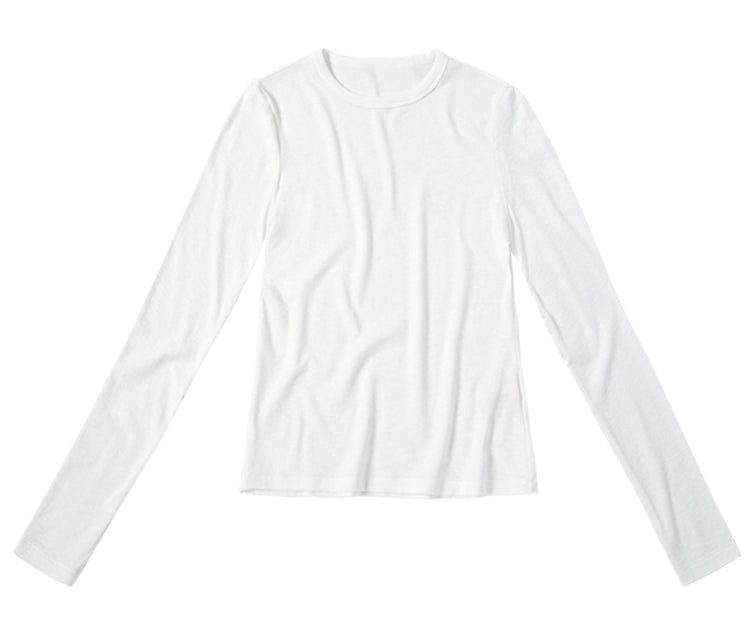 Slim-Fit Long-Sleeved T-Shirt_BDHL7841