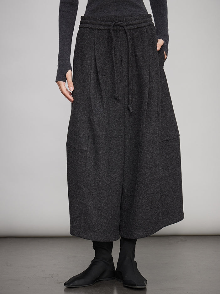 Drape Round Carrot Pants_BDHL7991