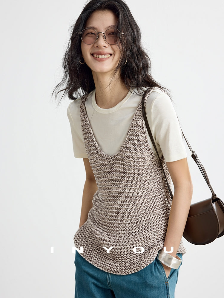Layered Hollow Suspender Vest_BDHL7592