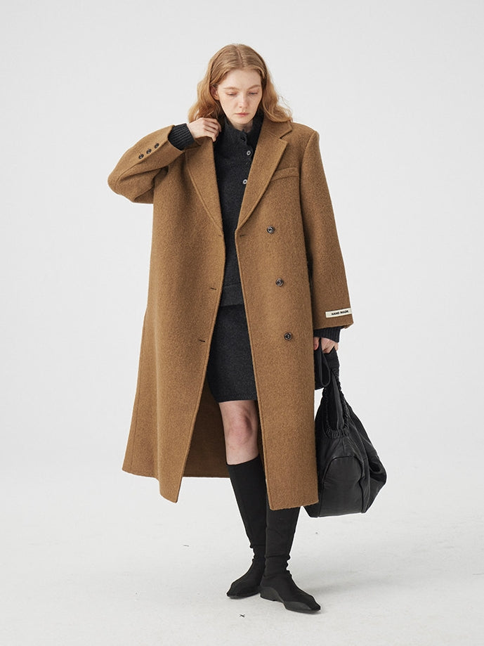Classic Lapel Long Coat_BDHL8115