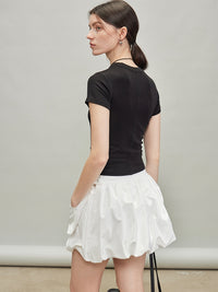 Reverse Stitch Slim Tops_BDHL7286