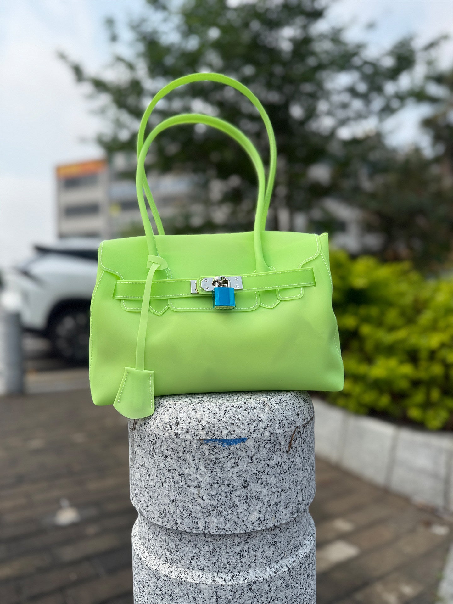 Small Jelly TPU Handbag_BDHL8306