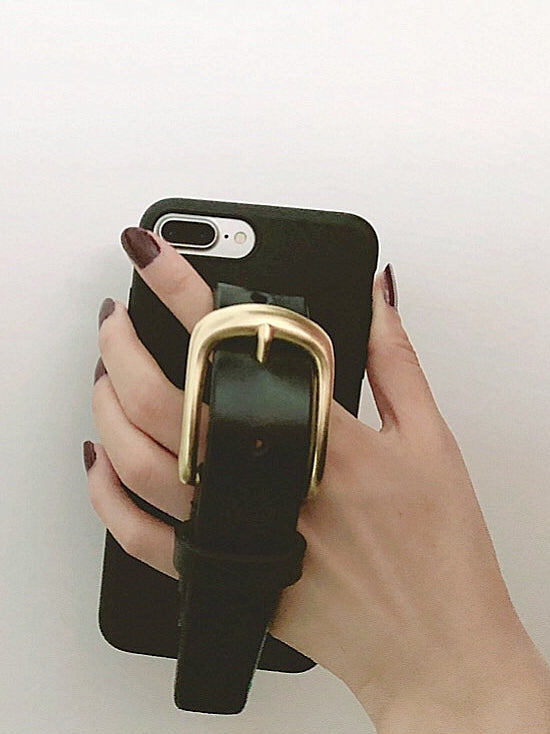 牛皮腕帶適用於 iPhone 手機殼_BDHL7858