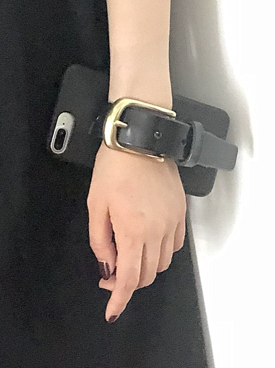 牛皮腕帶適用於 iPhone 手機殼_BDHL7858