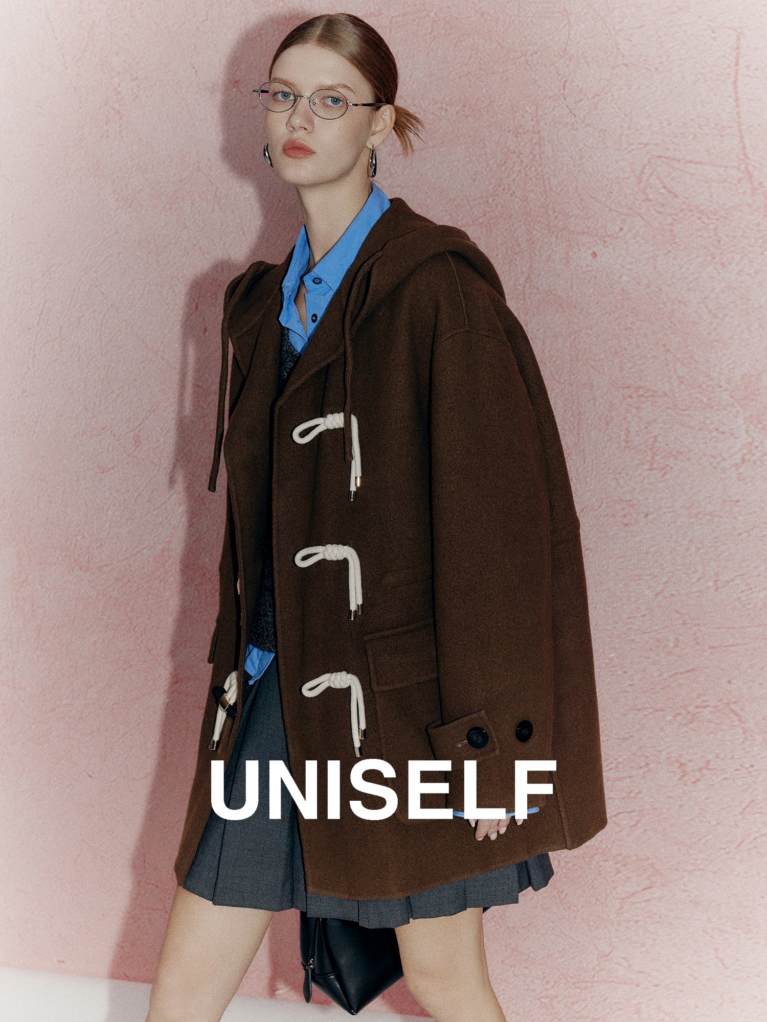 Simple Design Duffle Coat_BDHL7973