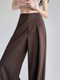 Two-Piece Straight Mop Pants_BDHL7226