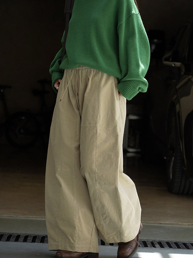 Corduroy Wide-Leg Pants_BDHL7772