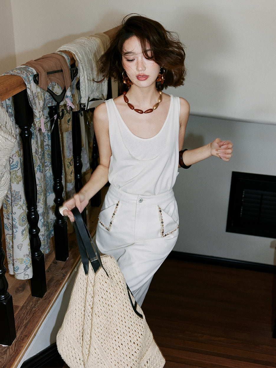 Layering Style Sleeveless Tops_BDHL7471