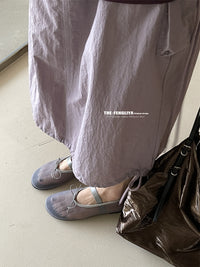 Ribbon Sheer Flat Shoes_BDHL7444