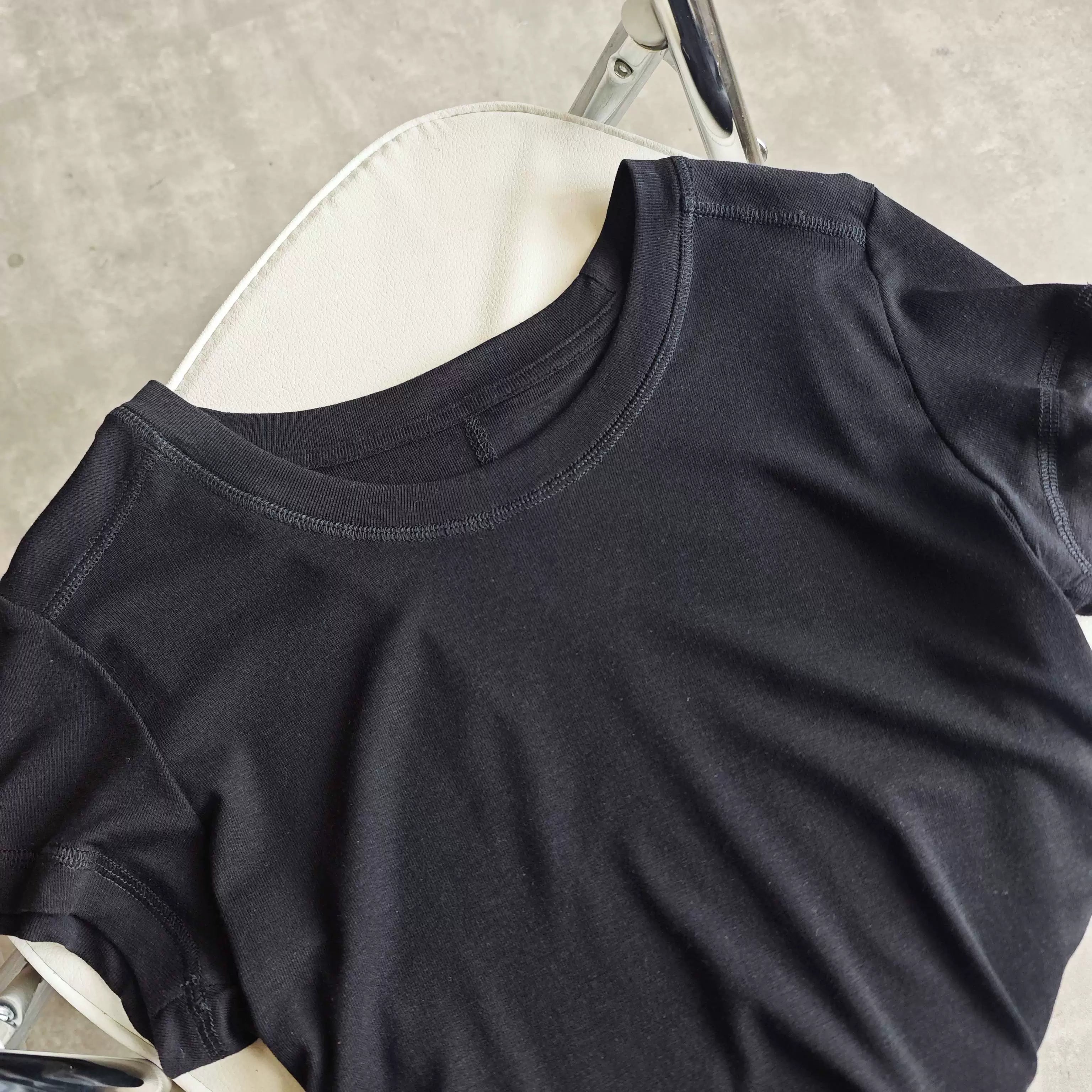3D Split Round Neck T-Shirt_BDHL7575