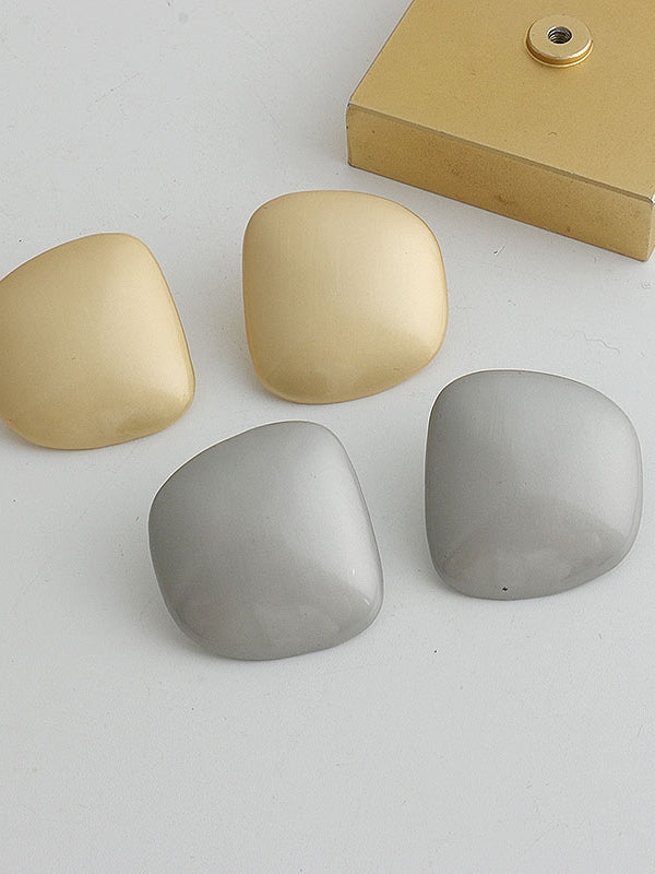 Geometric Pendant Necklace Or Pierced earrings_BDHL7443