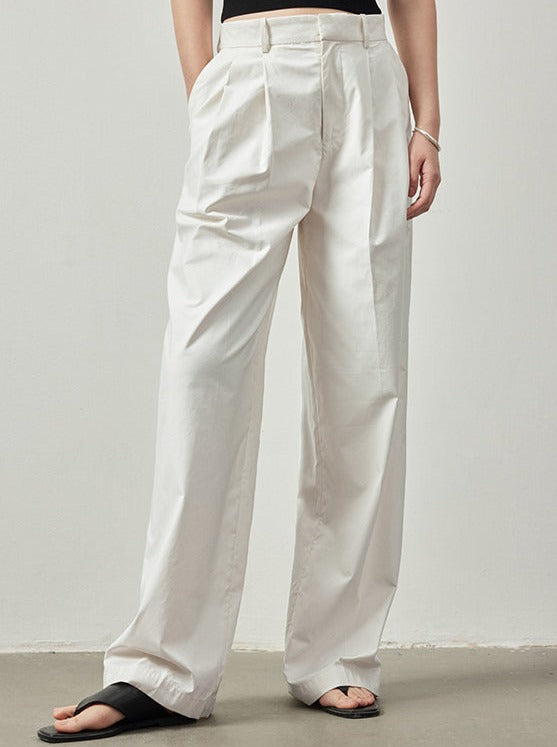 High Waist Wide Straight Pants_BDHL6060