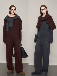 Thick Knit Tops Or Wide Pants_BDHL6619