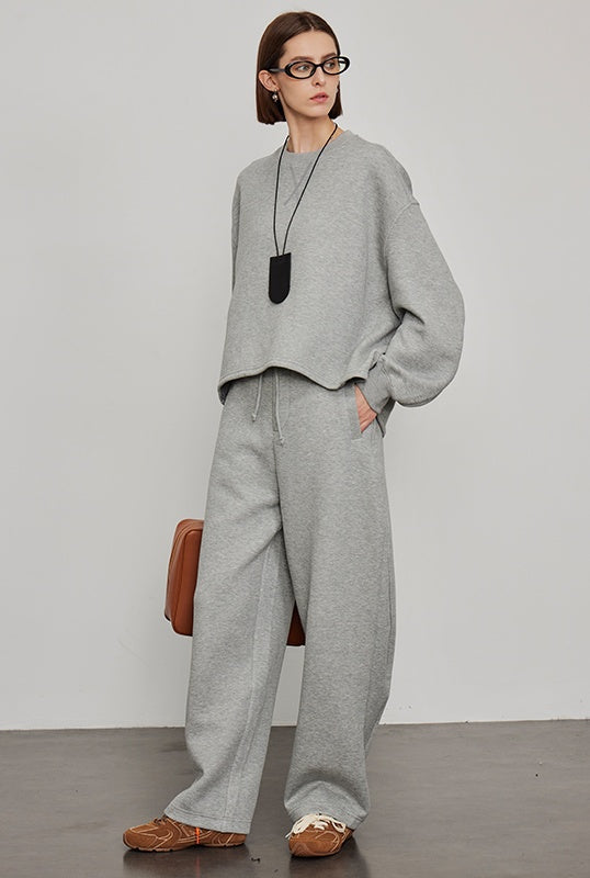 Loose Sweat Tops or Skirt or Pants_BDHL6467