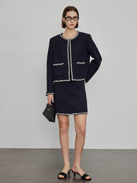 Bijou Tweed Jacket And Skirt And Dress_BDHL6468