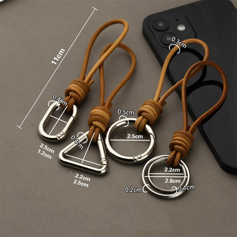 Braided Cord Keychain Buckle Strap_BDHL8416