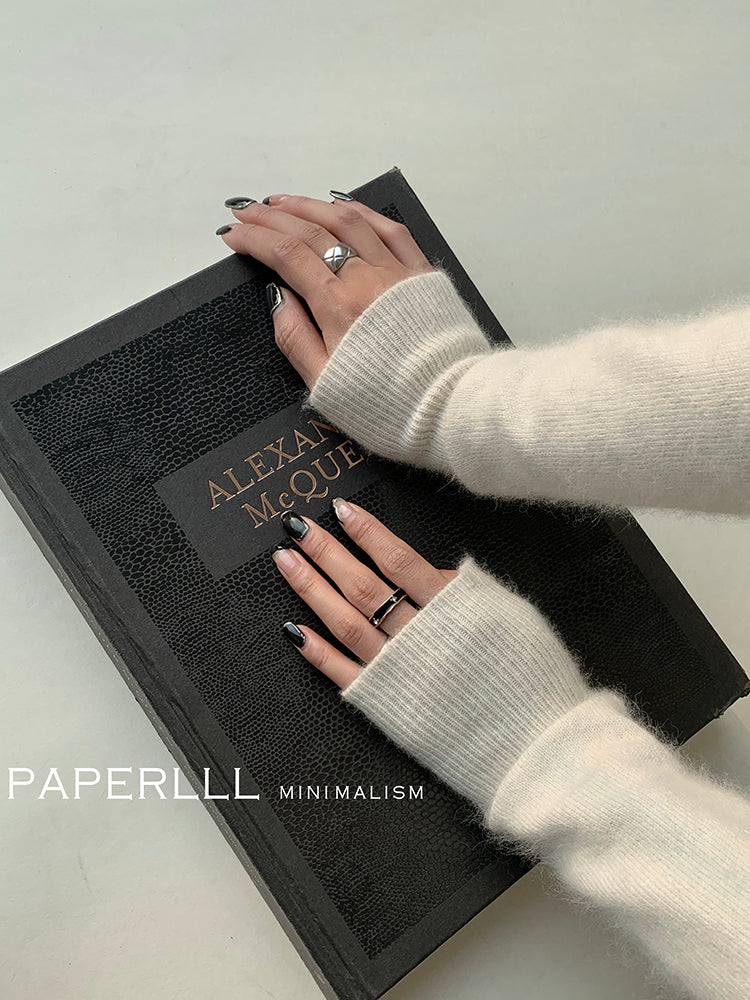 High-Neck Slim Knit Tops_BDHL8021