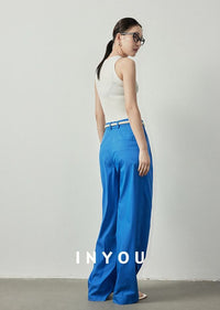 High Waist Wide Straight Pants_BDHL6060