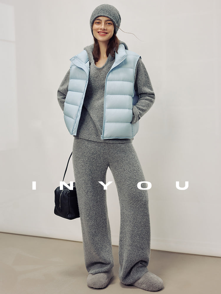 Stand-Collar Down Vest_BDHL7987