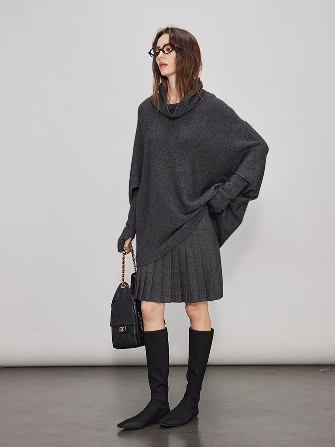 Short Or Long Pleated Skirt_BDHL7938