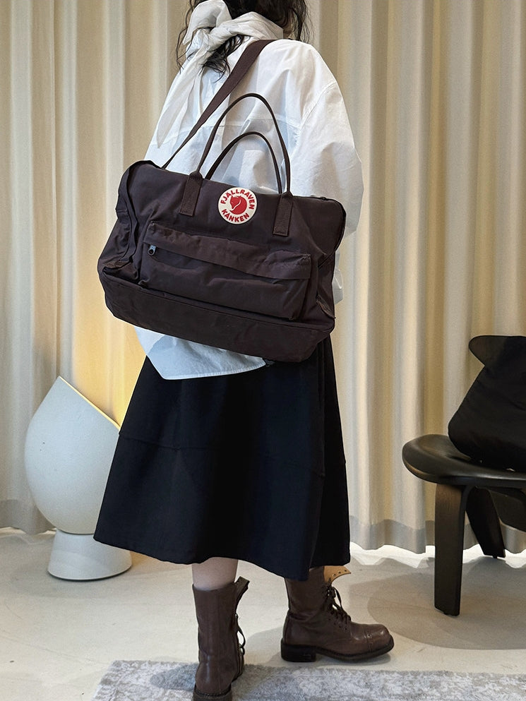 Patchwork A-Line Midi Skirt_BDHL8153