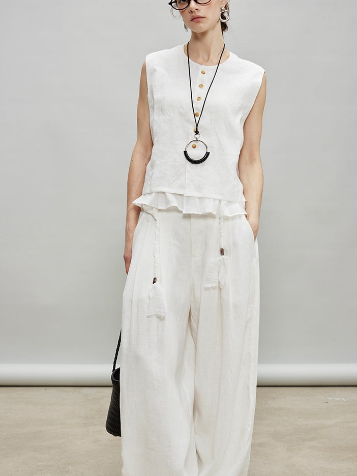 Fake Two-Piece Short Vest_BDHL7189