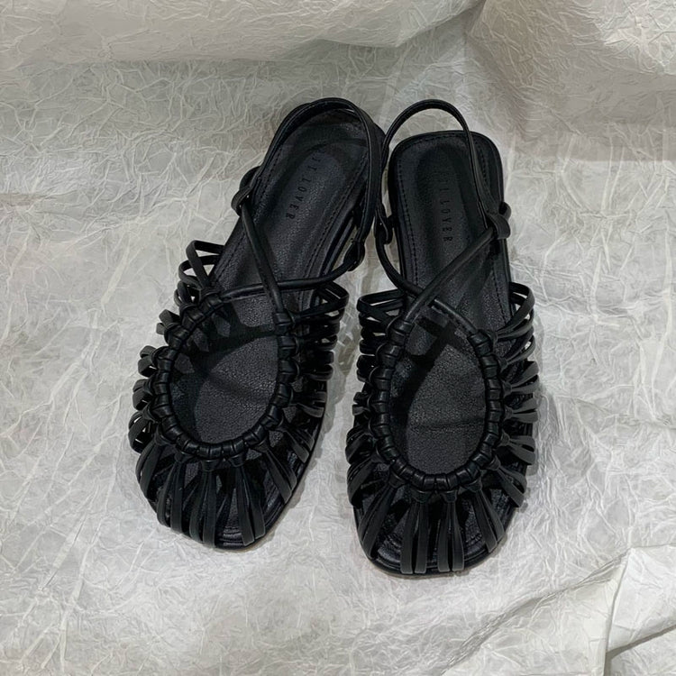 Braided Roman sandals_BDHL5447