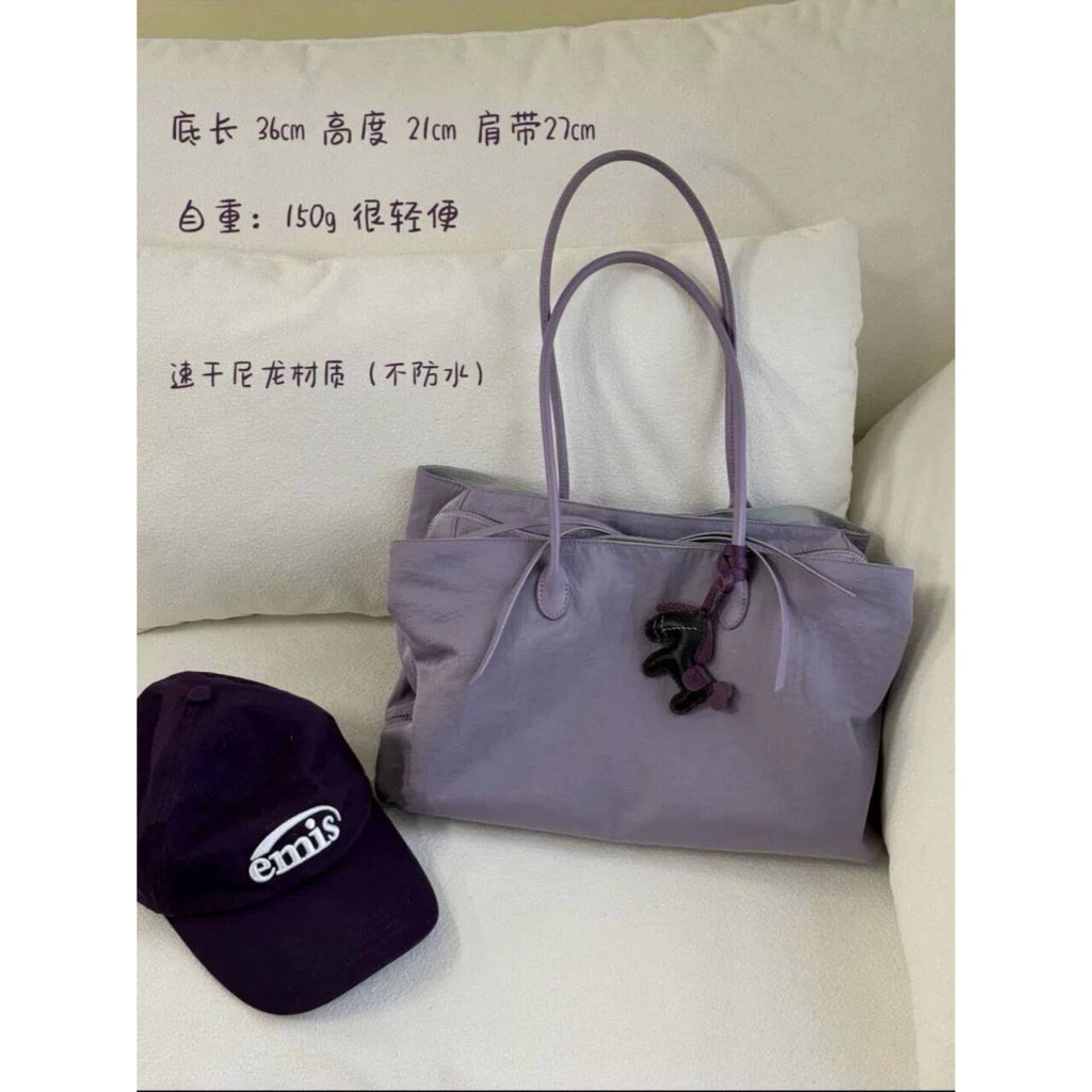 Quick-Dry Nylon Tote Bag_BDHL8381