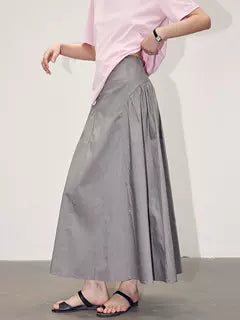 A-line Umbrella Skirt_BDHL4718