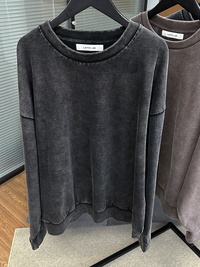 Crew Neck Loose Sweatshirt_BDHL6645