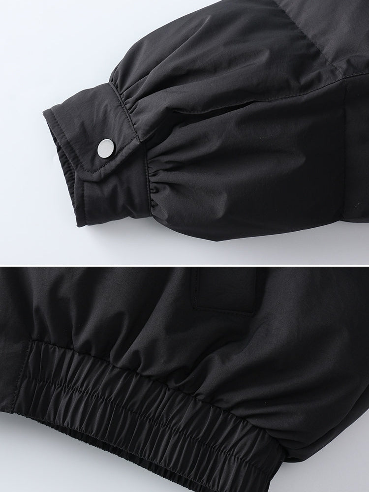 仿毛皮短版羽絨外套_BDHL8080