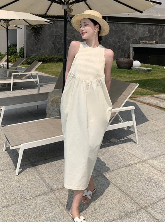 [In Stock, Only 1 Available] Bud Switch Sleeveless Dress_LCHK359