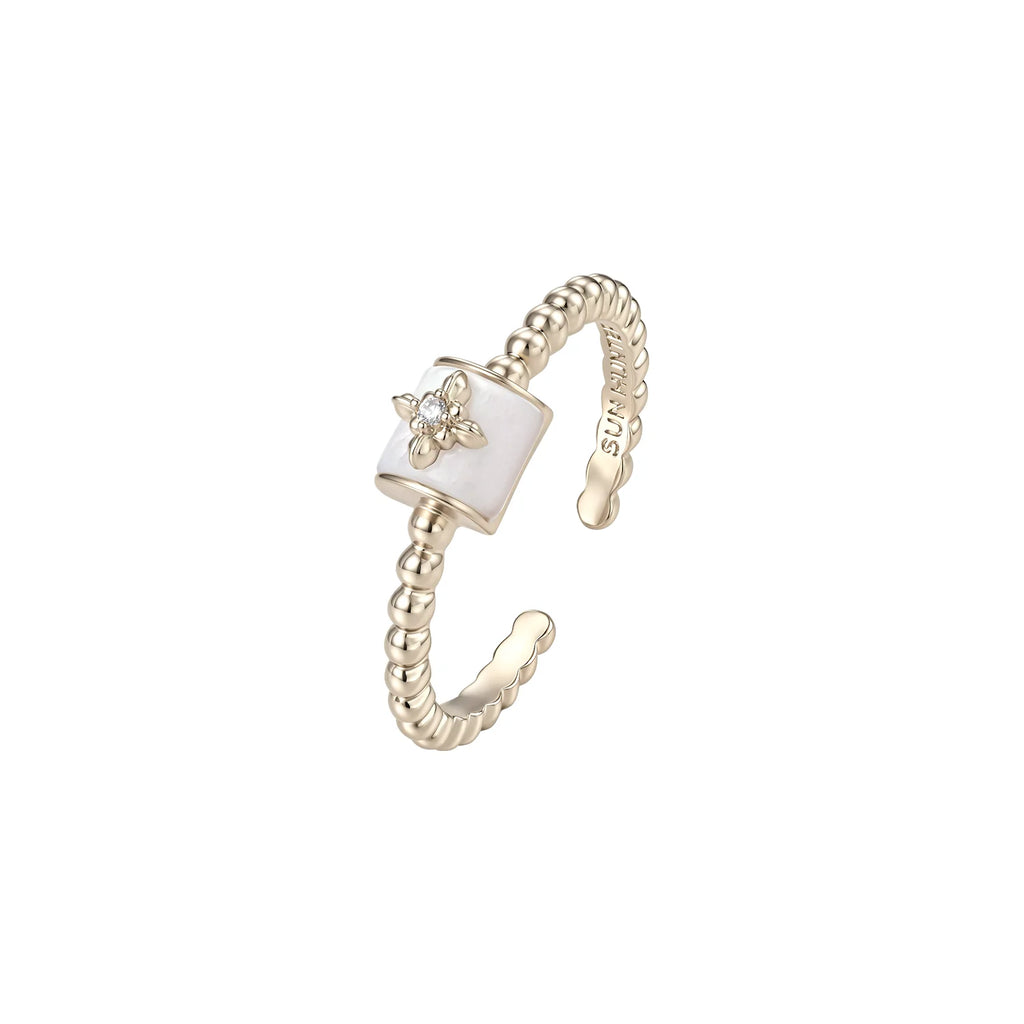 Iris Shell Beaded Ring_BDHL8471