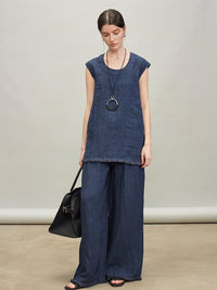 Sleeveless Top Or Straight Pants_BDHL7293