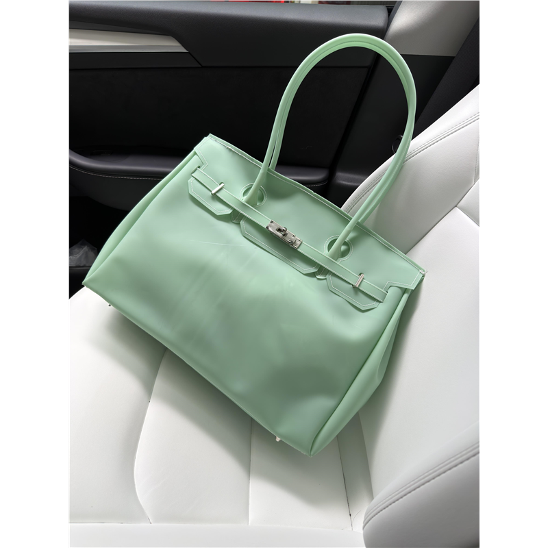 Large Jelly TPU Structured Handbag_BDHL8304