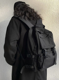 Large Capacity Black Backpack_BDHL6218