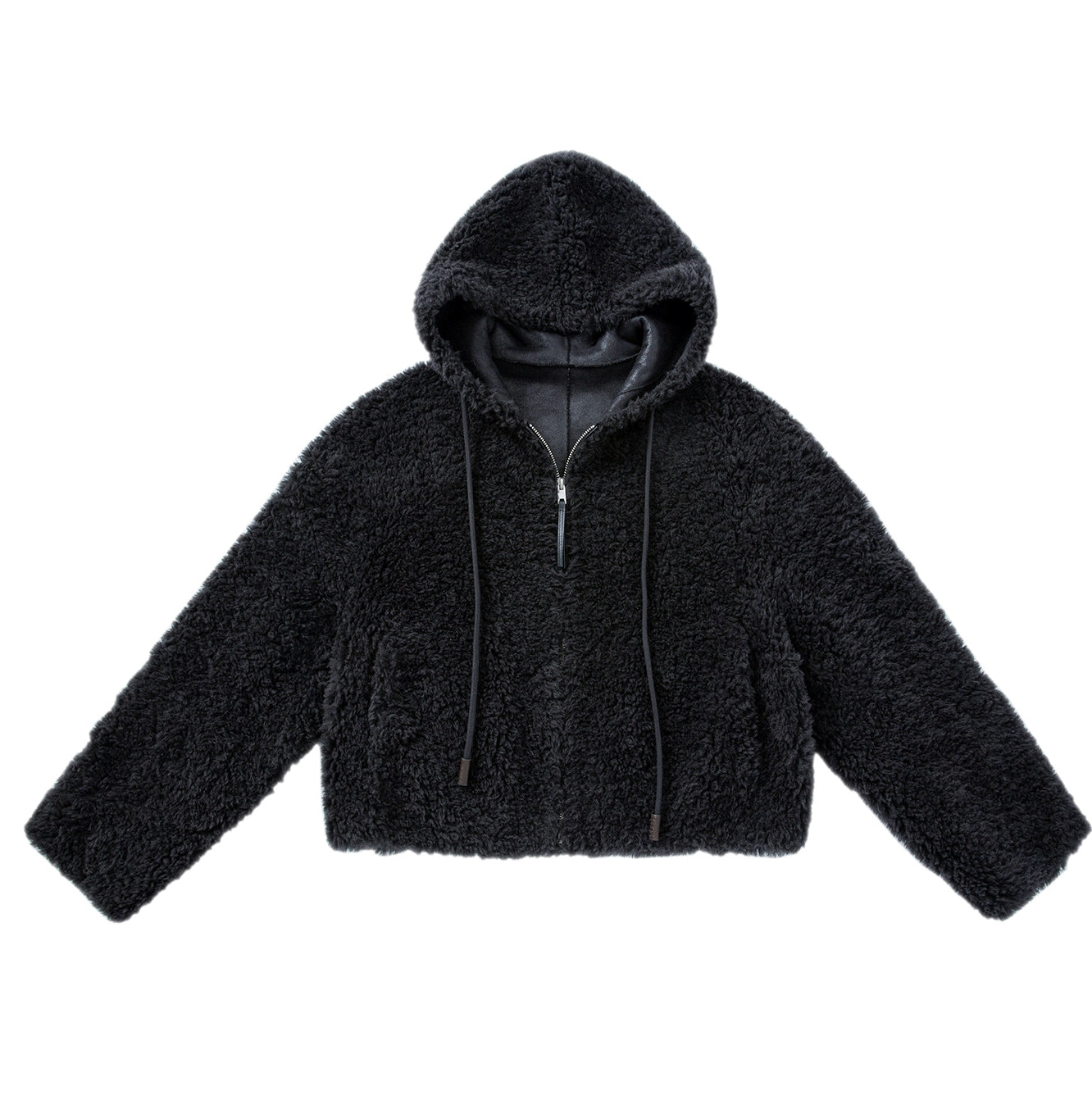 Hooded Zip-Up Short Jacket_BDHL8046