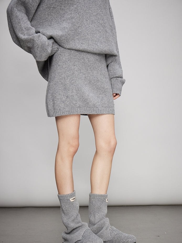 Loose Knit Tops Or Elasticated Waist Skirt_BDHL7994