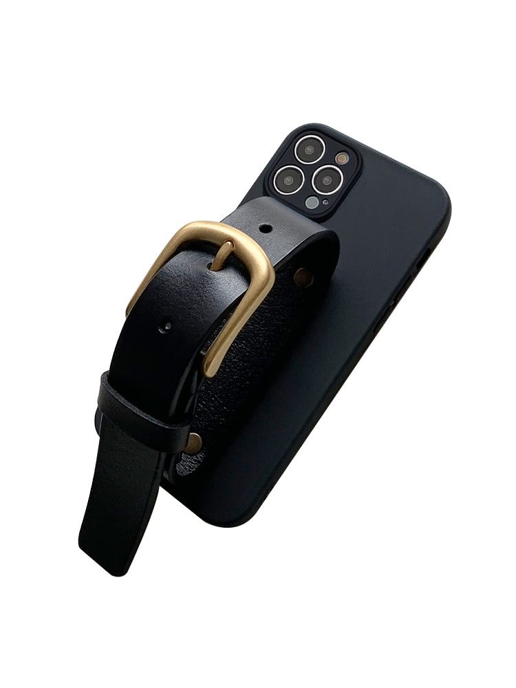 牛皮腕帶適用於 iPhone 手機殼_BDHL7858
