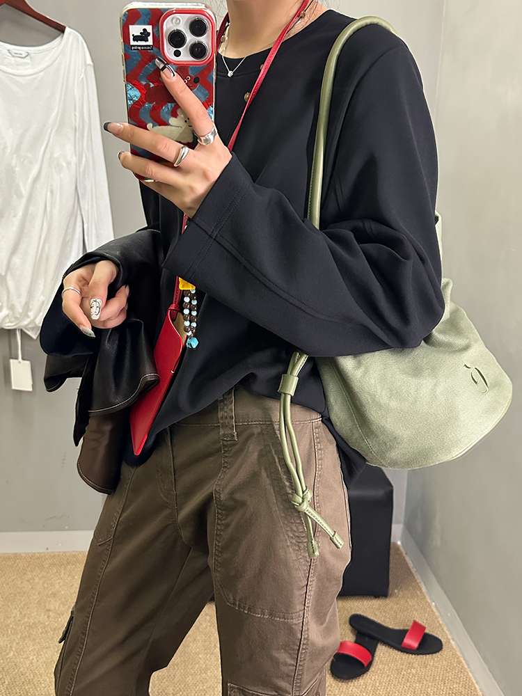 香蕉無袖圓頂上衣_BDHL7164