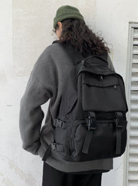 Large Capacity Black Backpack_BDHL6218