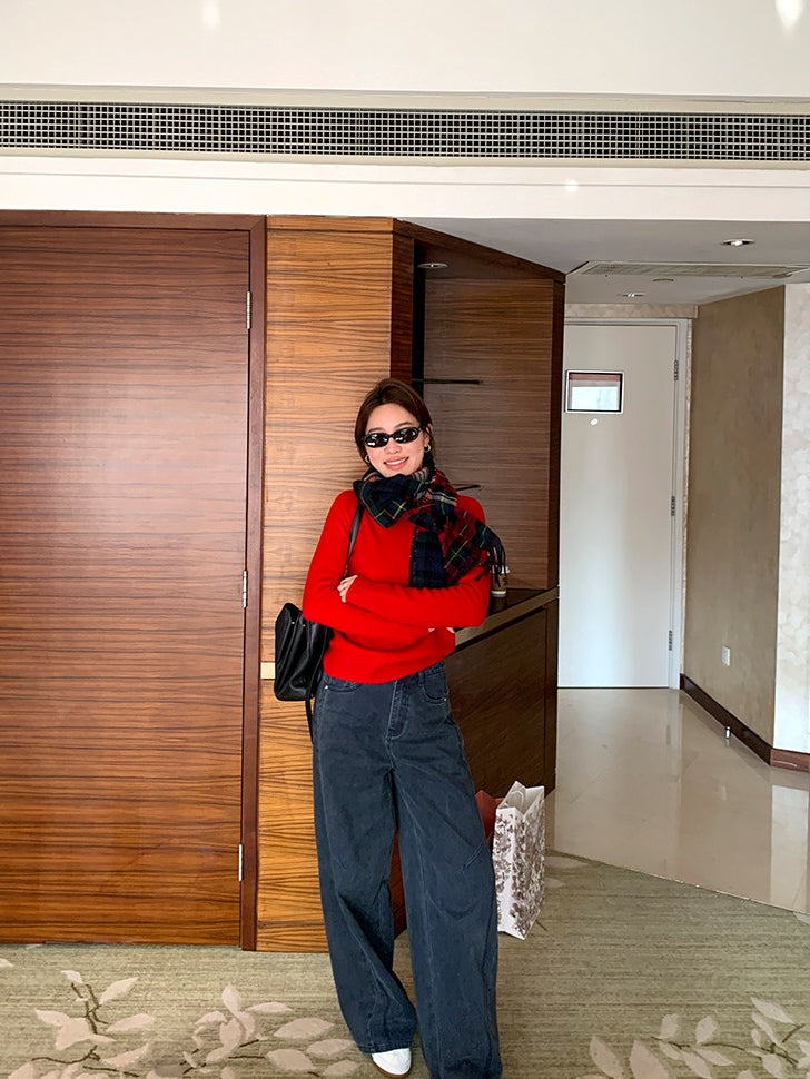 懶人無縫針織上衣_BDHL8125