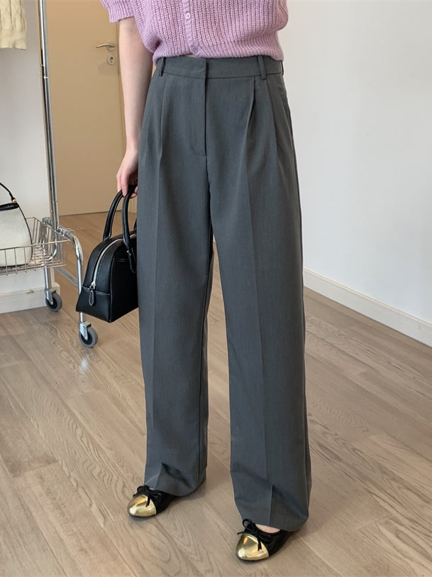 Straight Pants Or Straight Raised Pants_BDHL6775