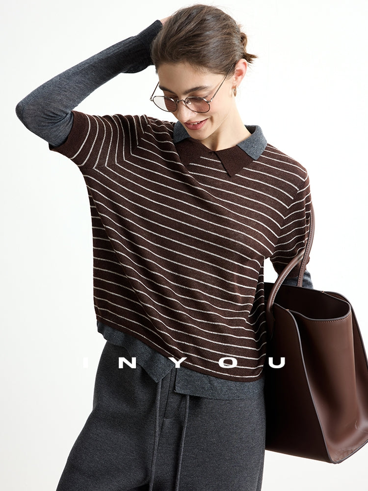 Two-Piece Style Knit Tops_BDHL7748