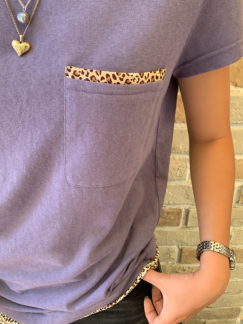Leopard Fake Layered T-Shirt_BDHL6108