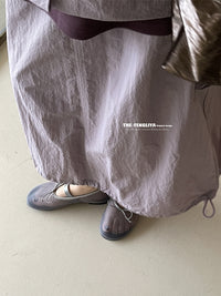 Ribbon Sheer Flat Shoes_BDHL7444