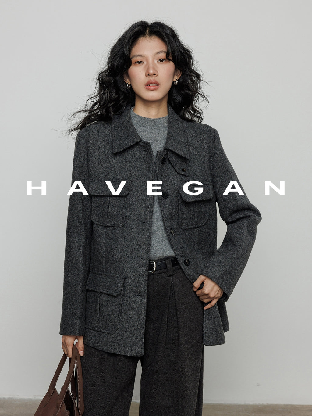 翻領中長版大衣_BDHL7888