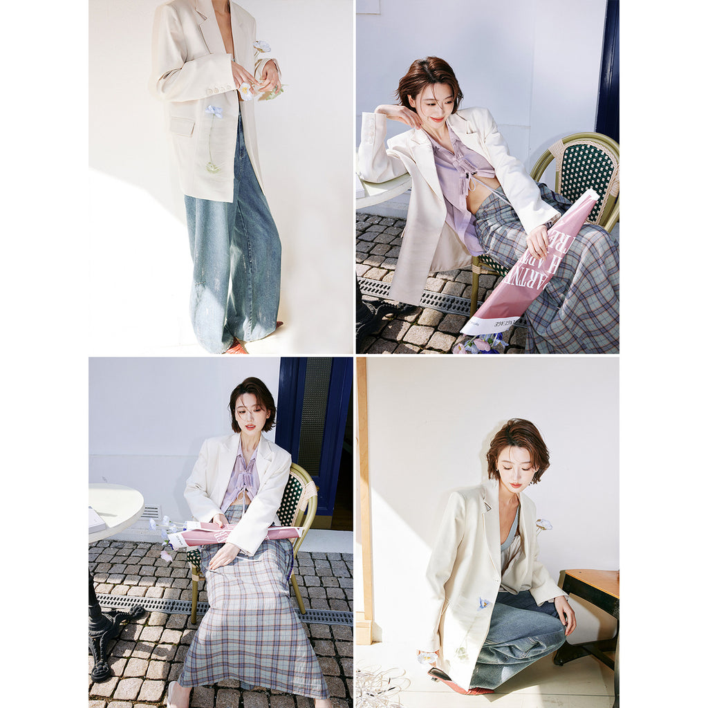 網眼亞麻西裝外套_BDHL8235