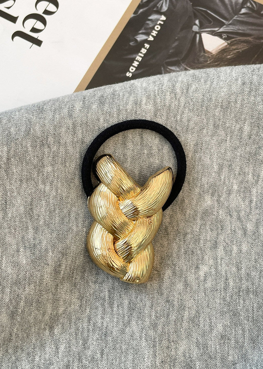 Twisted Knot Hair Tie_BDHL8315