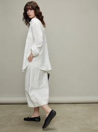 Thin Long-Sleeved Shirts & Wide Pants_BDHL6329